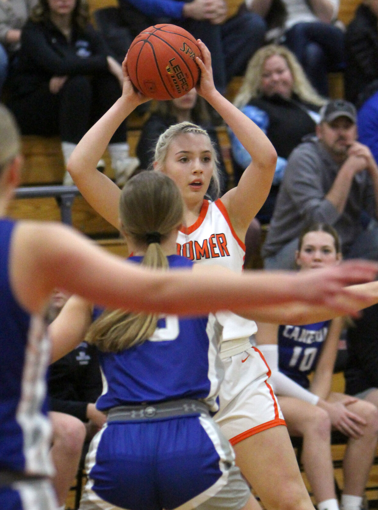 Cameron at Bloomer girls basketball 1-16-23